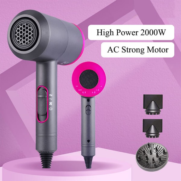 Fast hair dryer Ionic Blower Portable Salon Blow Super Professional  Negative Ion Hair Dryer